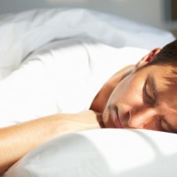 Man Slepoing